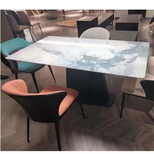 Customized Dining Room Furniture Sintered Stone Dining Table