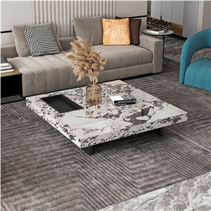 Customized Living Room Furniture Sintered Stone Coffee Table