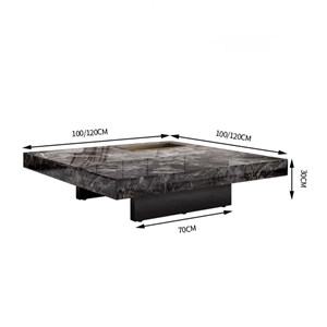 Customized Living Room Furniture Sintered Stone Coffee Table