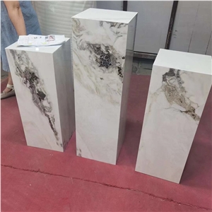 Customized Sintered Stone Plinths For Hotel Villa Decoration