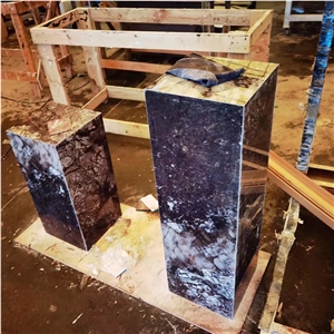 Customized Sintered Stone Plinths For Hotel Villa Decoration