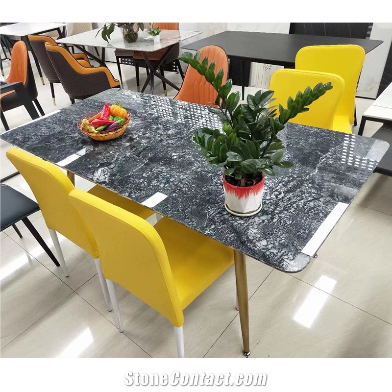 Cut To Size Sintered Stone Dining Table Dining Room Design