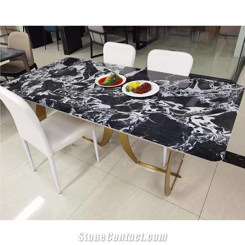 Cut To Size Sintered Stone Dining Table Dining Room Design