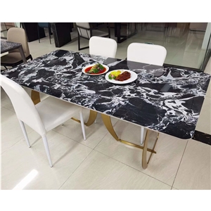 Cut To Size Sintered Stone Dining Table Dining Room Design