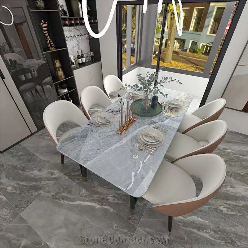Cut To Size Sintered Stone Dining Table Dining Room Design