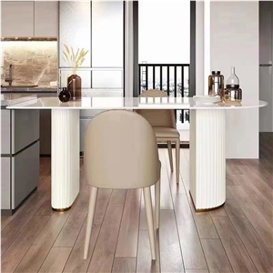 Home & Hotel Furniture Designs Sintered Stone Dining Table