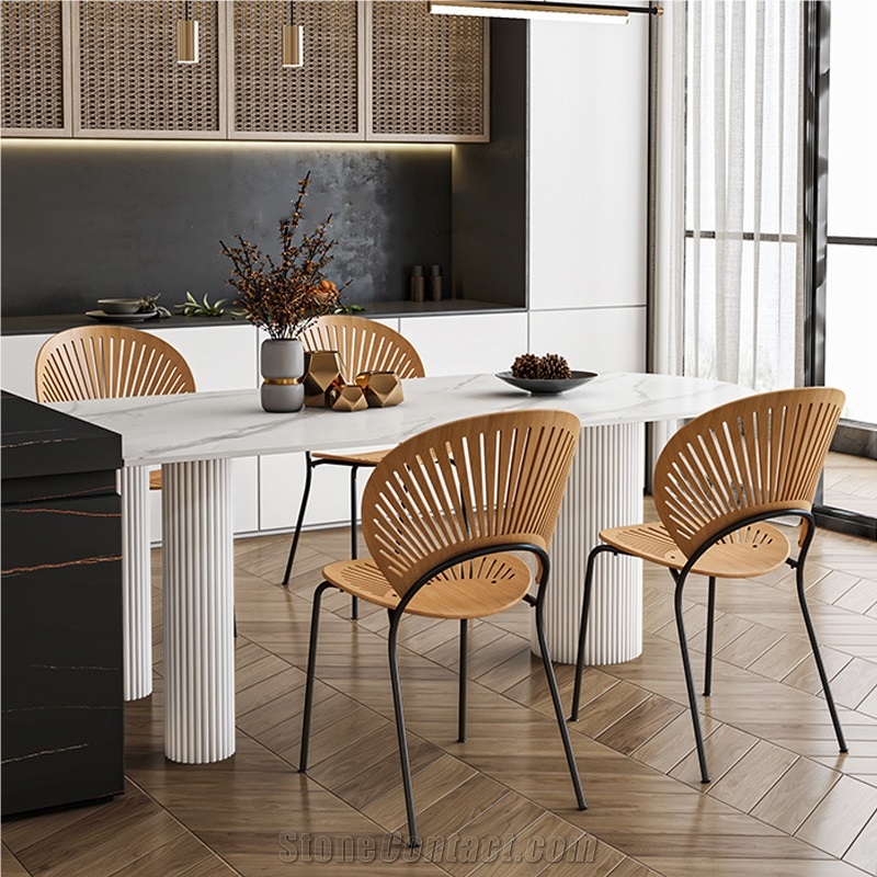 Home & Hotel Furniture Designs Sintered Stone Dining Table