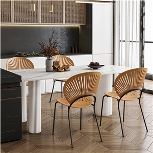 Home & Hotel Furniture Designs Sintered Stone Dining Table