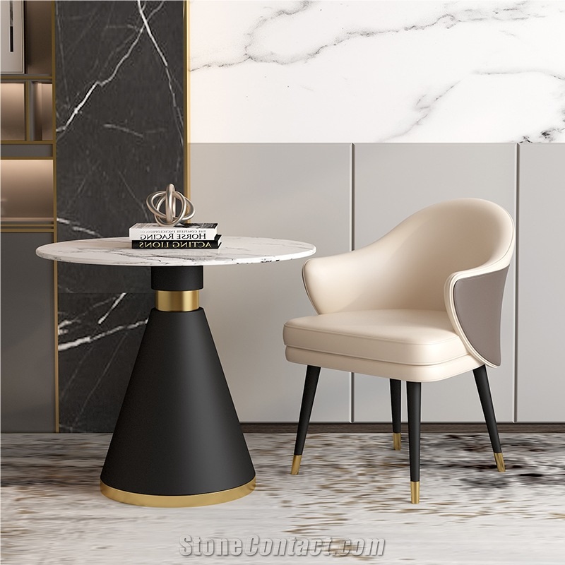Hot Sale Sintered Stone Negotiating Table For Sales Offices