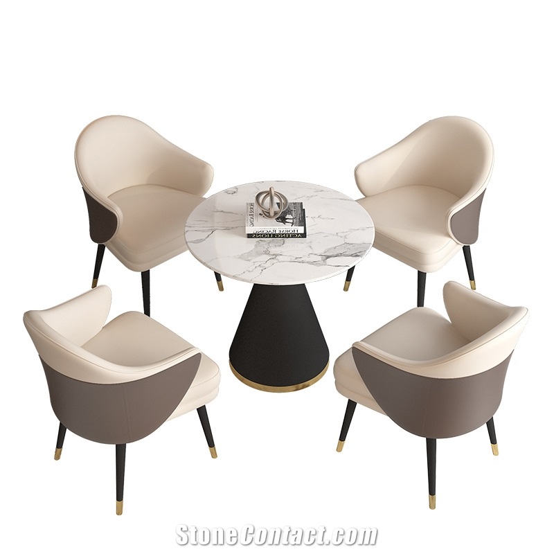 Hot Sale Sintered Stone Negotiating Table For Sales Offices