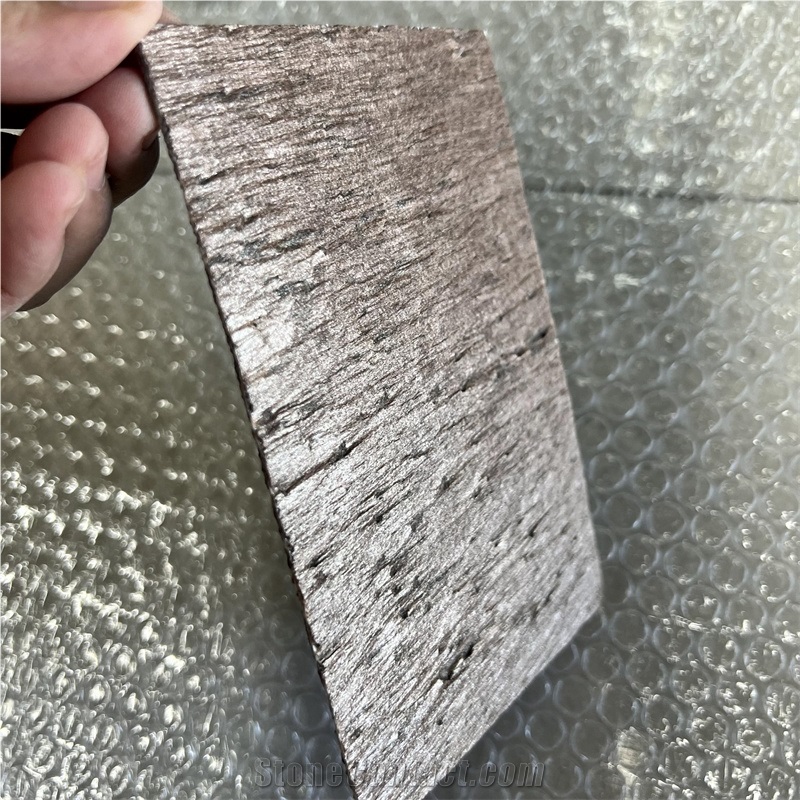 Natural Stone 1-2Mm Ultra Thin Stone Veneer For Decoration