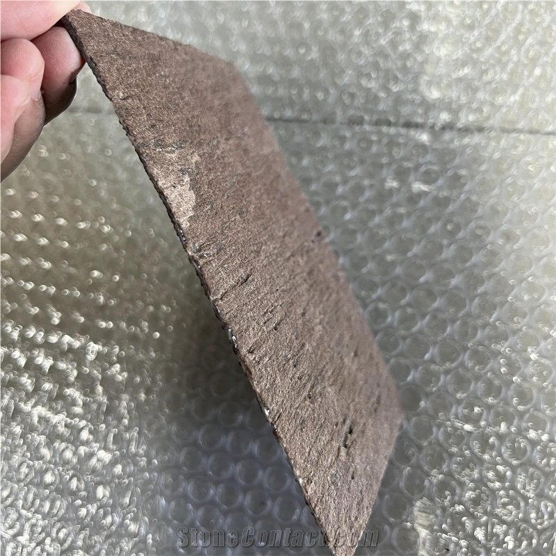 Natural Stone 1-2Mm Ultra Thin Stone Veneer For Decoration