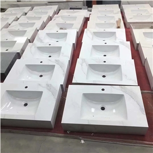 Sintered Stone Bathroom Unit- Artificial Marble Vanity Top