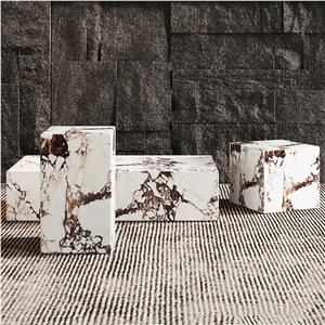 Sintered Stone Coffee Table Set Side Table Villa Home Design