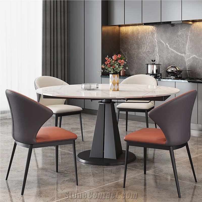 Sintered Stone Dining Table Home Restaurant Furniture Design