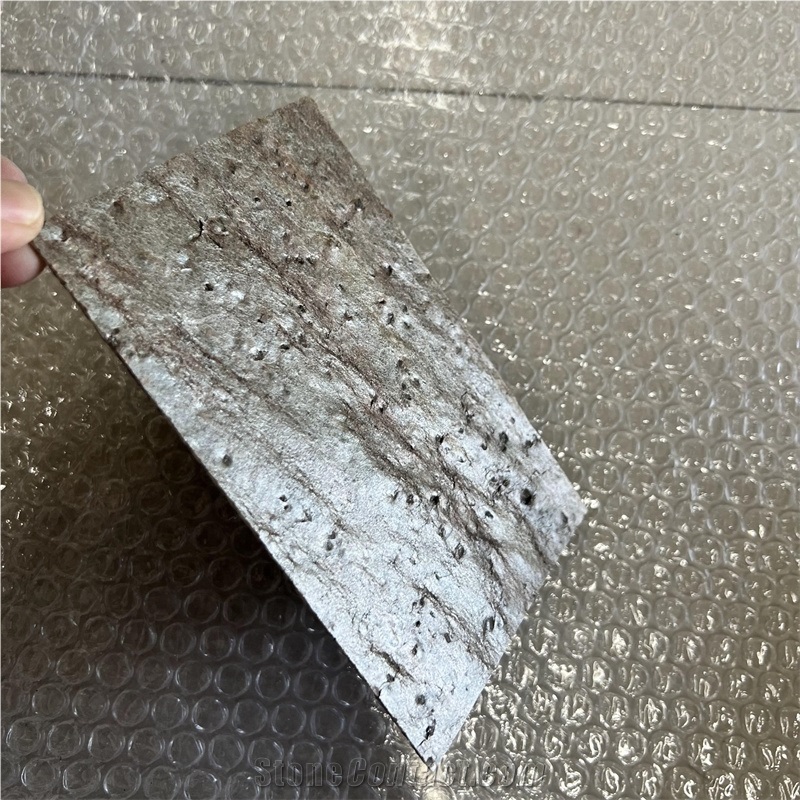 Ultra Thin Flexible Natural Stone Slate Tile For Wall Decor