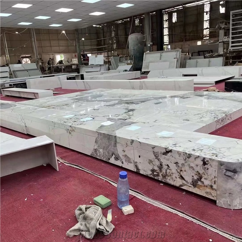 Wholesale Sintered Stone TV Stand Cabinet For Villa Decor