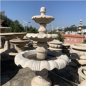 Factory Price Outdoor Garden Waterfalls Stone Water Fountain