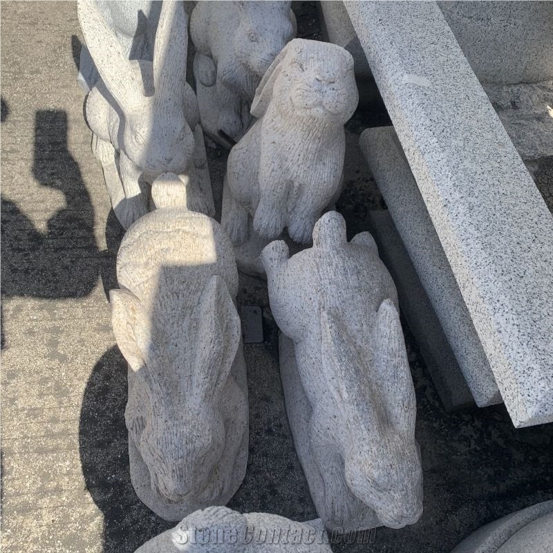 Factory Supply Customized Animal Stone Statue Stone Crafts