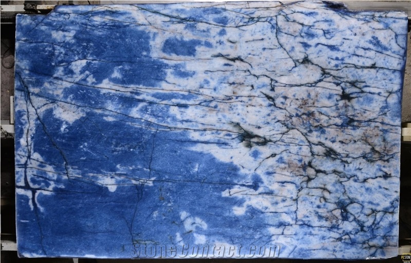 Cristal Blue Quartzite Slabs