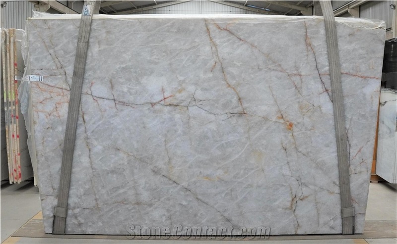 Cristallo Crystal Quartzite Slabs