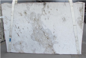 Crystal White Quartzite Slabs