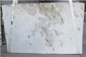 Crystal White Quartzite Slabs