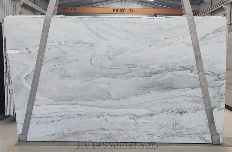 Infinity White Quartzite Slabs