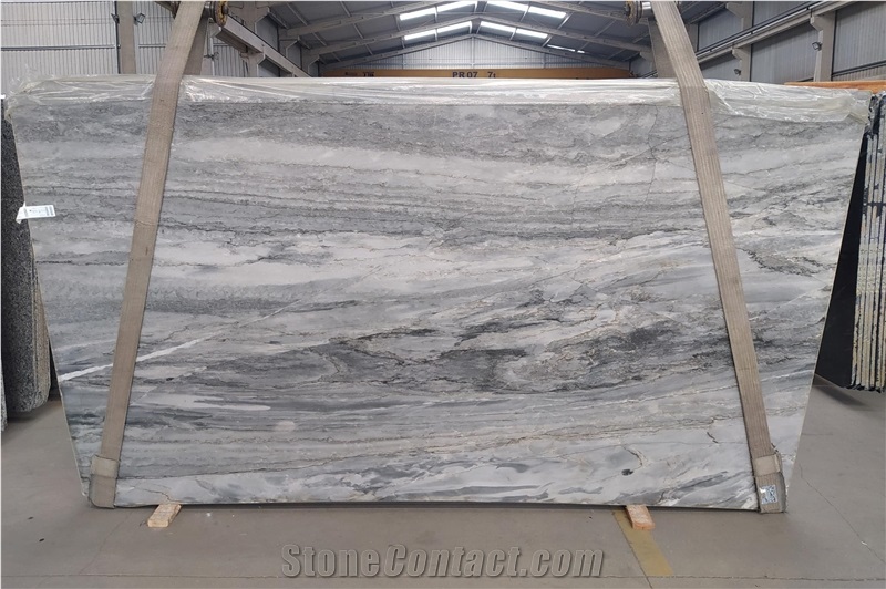 Luci Di Luna Grigio Quartzite Slabs