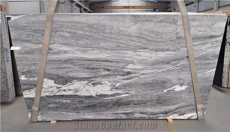 Luci Di Luna Grigio Quartzite Slabs