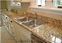 Cheap Yellow Stone Granite Slabs