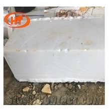 High Quality Natural White Vietnam Marble Stone Block