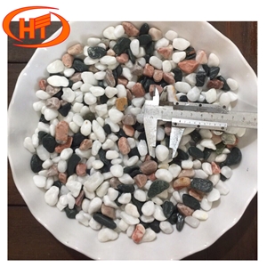 Hot Pure White/Black/Pink Pebble Stone Viet Nam Super Cheap