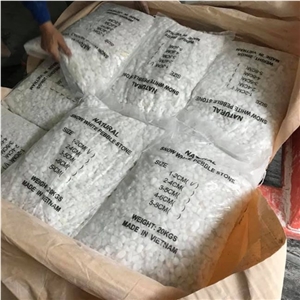 PEBBLESTONE PURE WHITE HIGH QUALITY