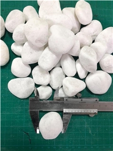 Pure White Viet Nam Pebble Stones