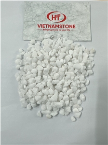 Viet Nam Tumbled / Natural Pebbles White Color