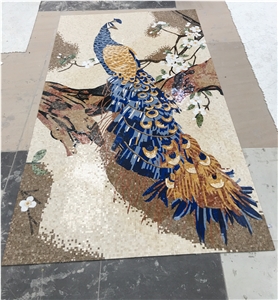 Marble Handmade Mosaic Art Work Stone Mosaic Portrait Craft