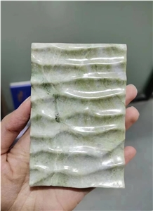 Marble Linear Strips Mosaic Tile Statuario Backsplash Mosaic
