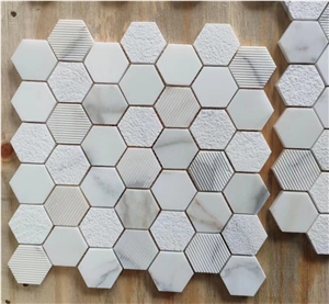 Stone Kitchen Mosaic Backsplash Travertine Wall Designs