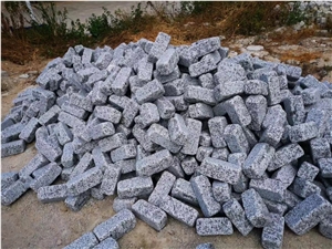 Tumbled Cube Stone Pavers G699 Red Granite Patio Walkway