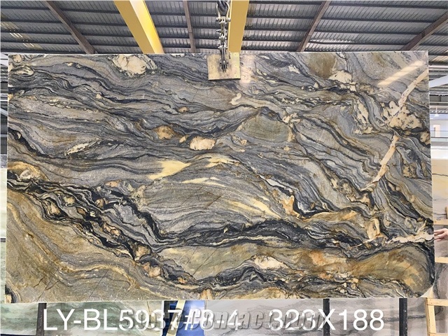 Luxury Natural Stone Ocean Fantasy Quartzite