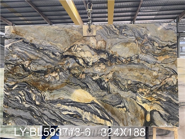 Luxury Natural Stone Ocean Fantasy Quartzite