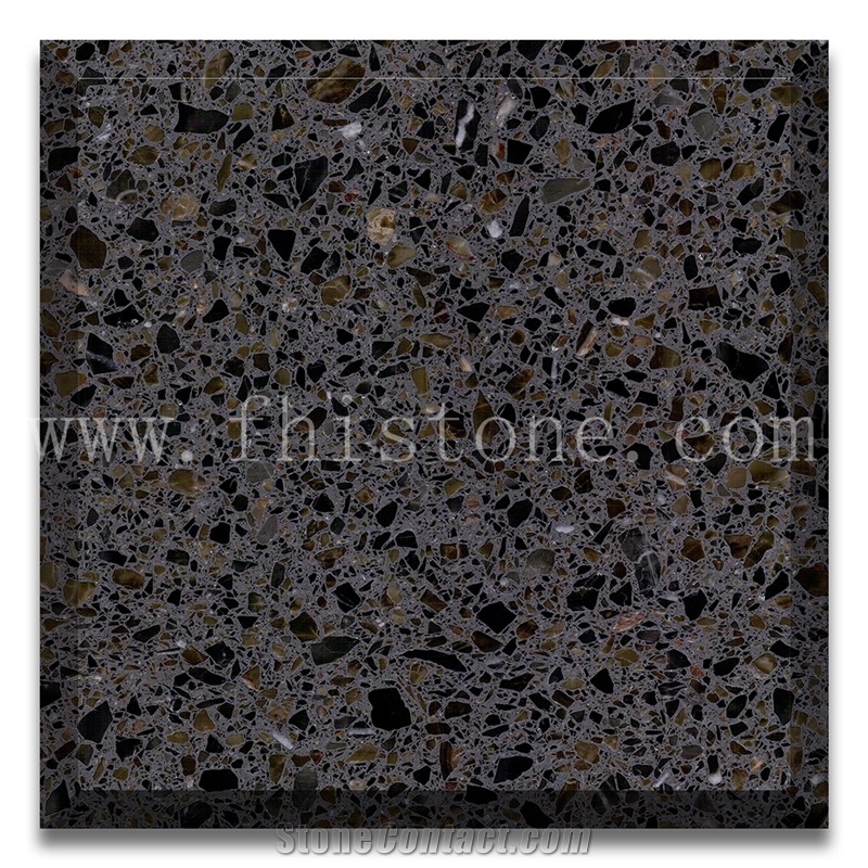 Bruno Rotondo Coffee Brown Terrazzo Flooringterrazzo Floor