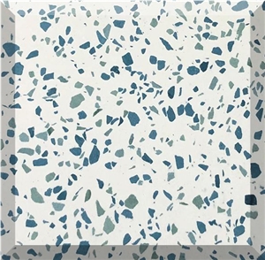 Dark Grey Color Artificial Stone Precast Terrazzo Slabs Dark Grey Color Artificial Stone Precast Terrazzo Slabs