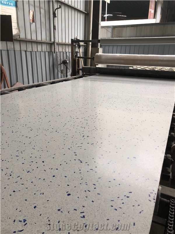 FHI Diamond Blue Precast Concrete Terrazzo