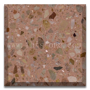 Terrazzo Terracotta Tile Kitchen Terrazzo