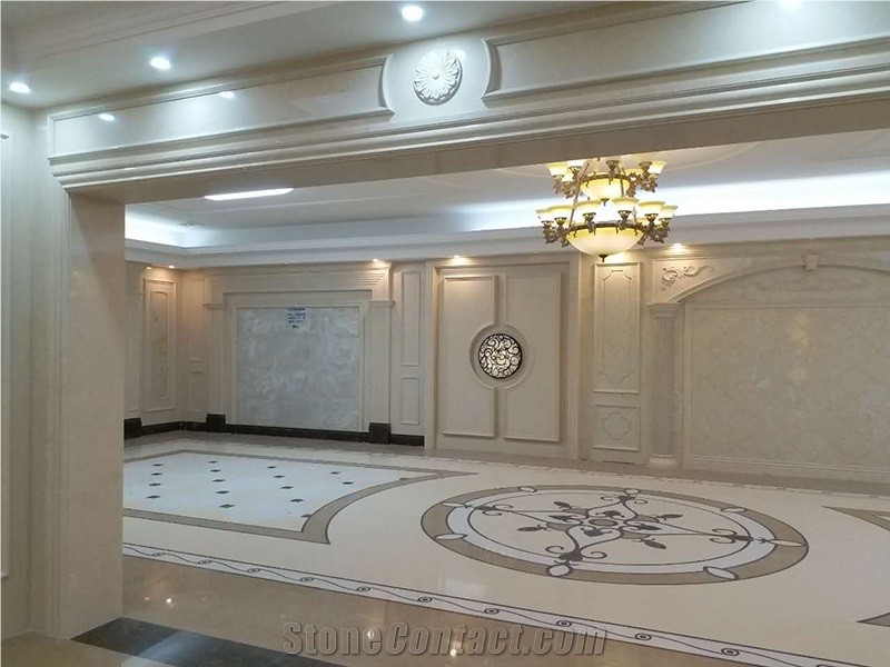 Artificial Marble Tile Engineered Stone Flooring