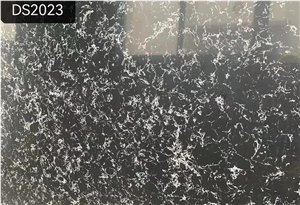 Black And White Quartz Stone Slabs
