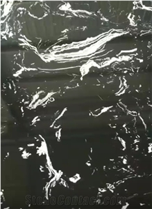 Black Artificial Marble Silver Dragon Good Quality Price