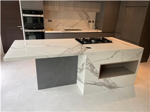 Calacatta Quartz Countertop Artificial Stone Countertop